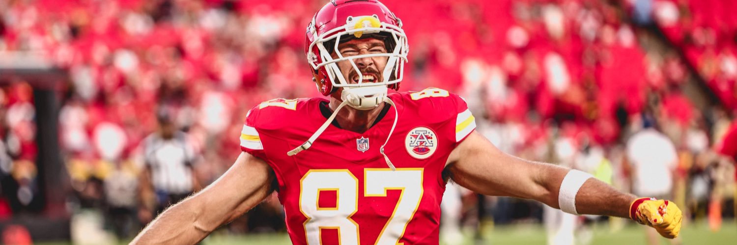 Travis Kelce Fan Account. banner