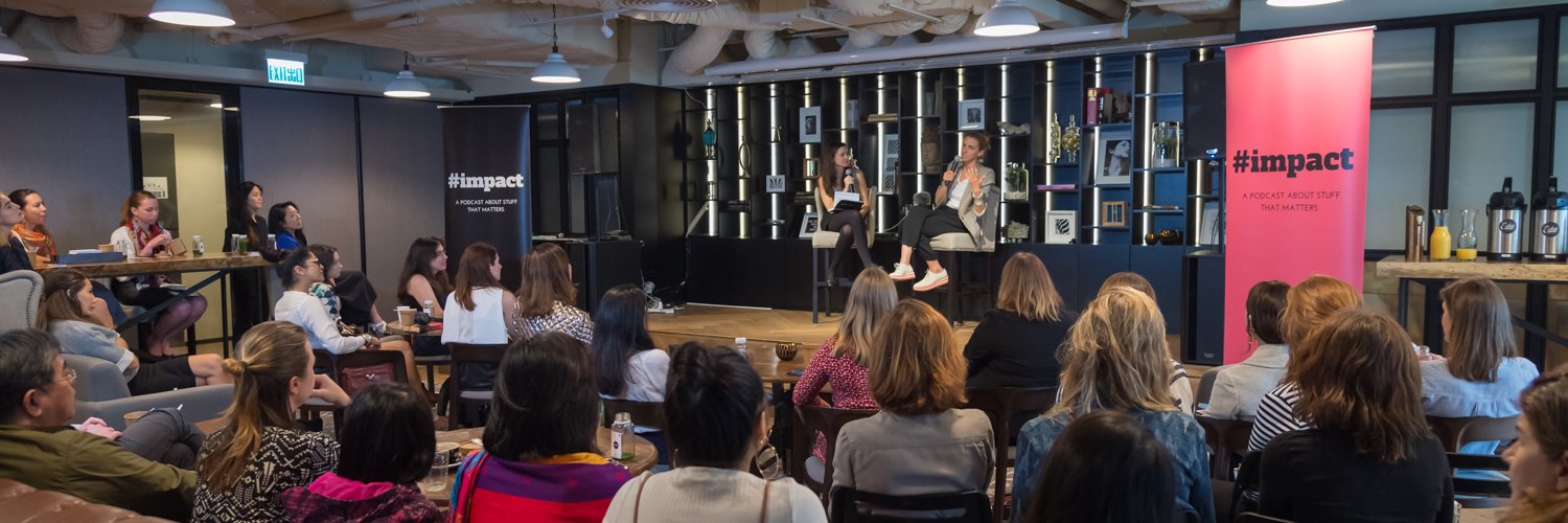 #impact Podcast banner