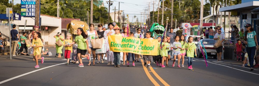 Peace Day Parade banner