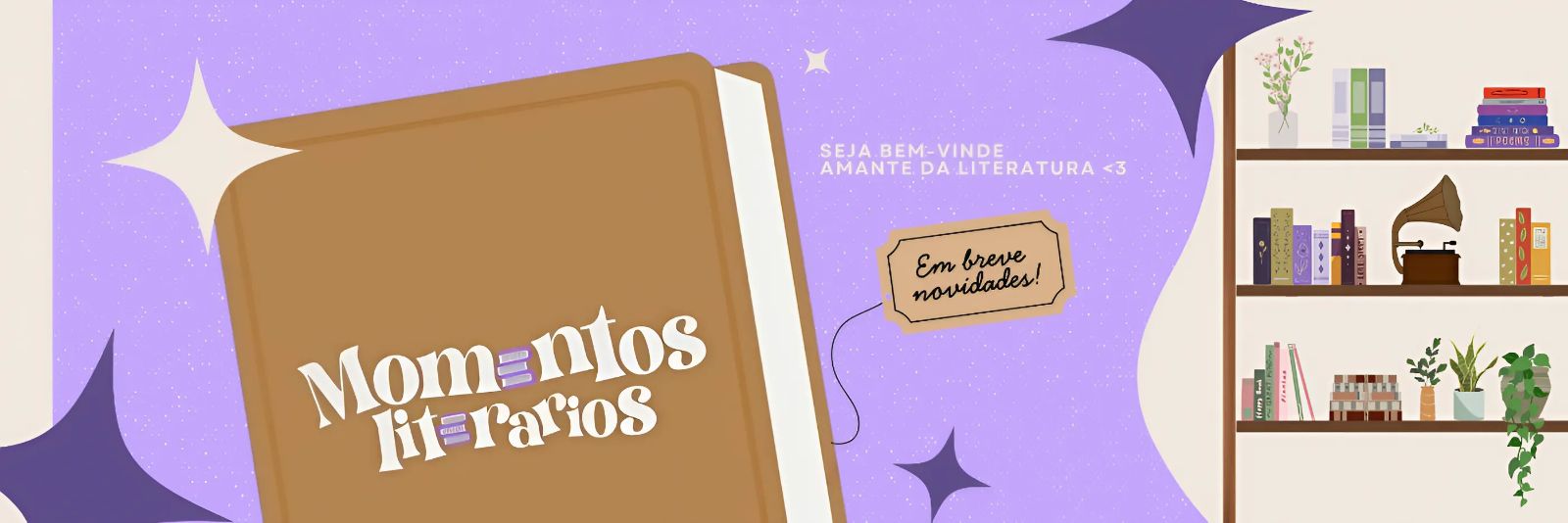 Momentos Literários banner