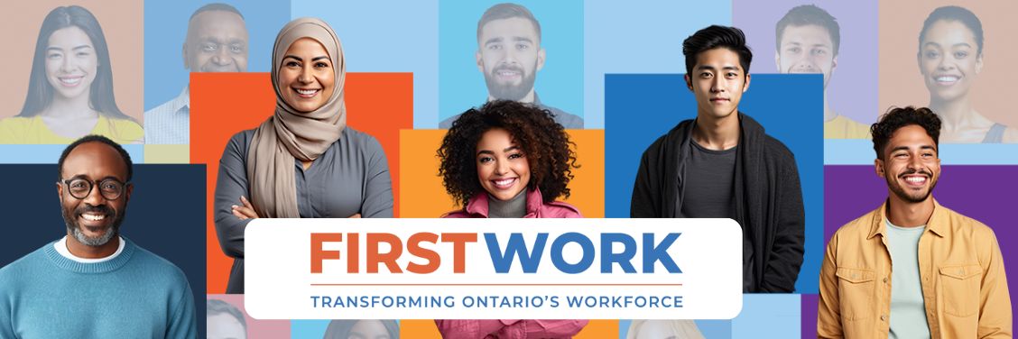 First Work banner