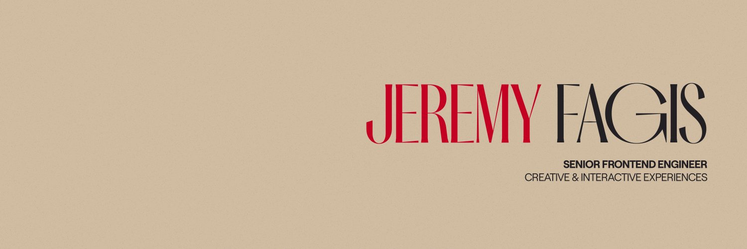 Jeremy Fagis banner