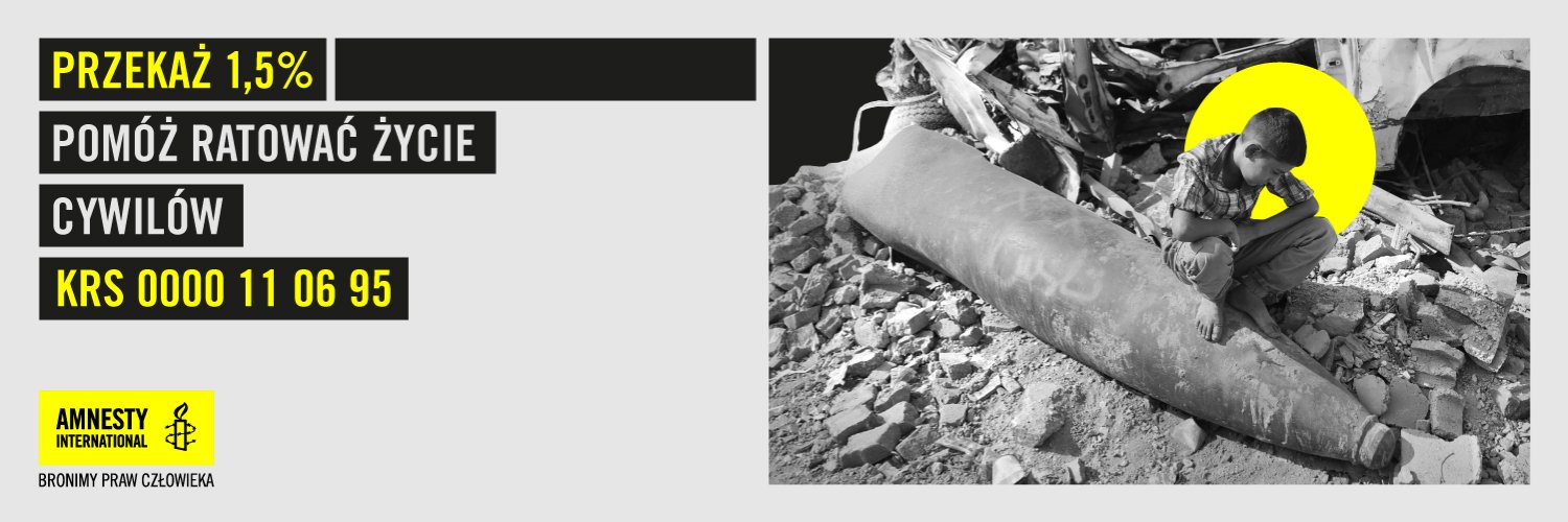 Amnesty Polska banner