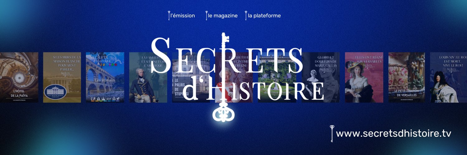 Secrets d'Histoire Profile Banner