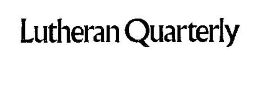 Lutheran Quarterly banner
