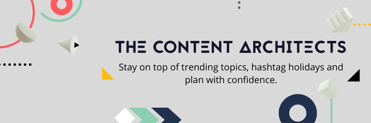 The Content Architects 📈 banner