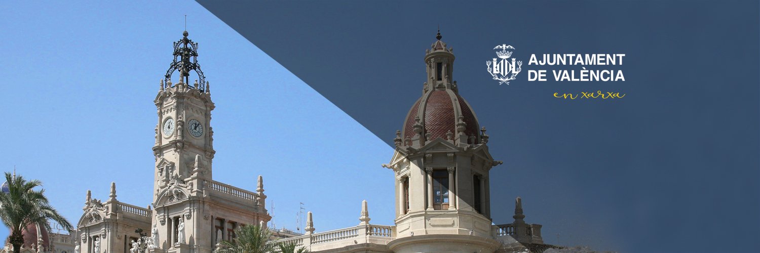Ajuntament València's banner