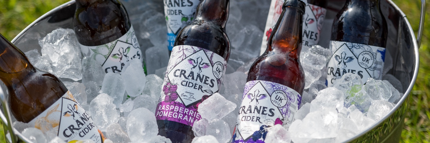 Cranes Cider banner