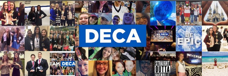 Francis Howell DECA banner