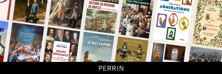 Editions Perrin banner