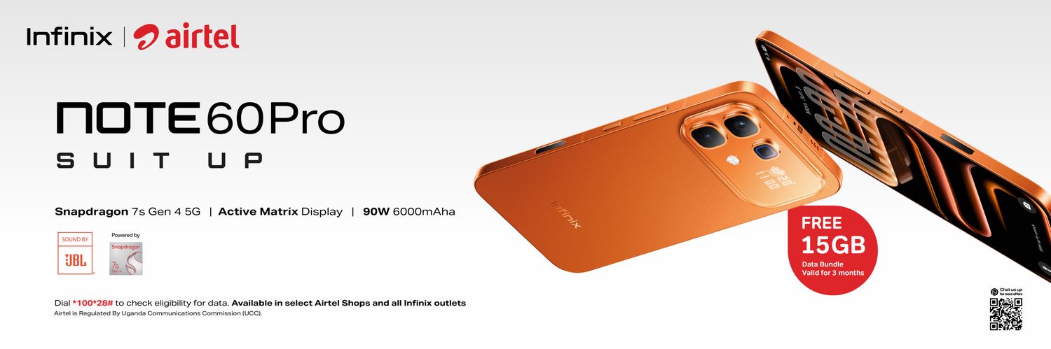 Infinix Uganda banner