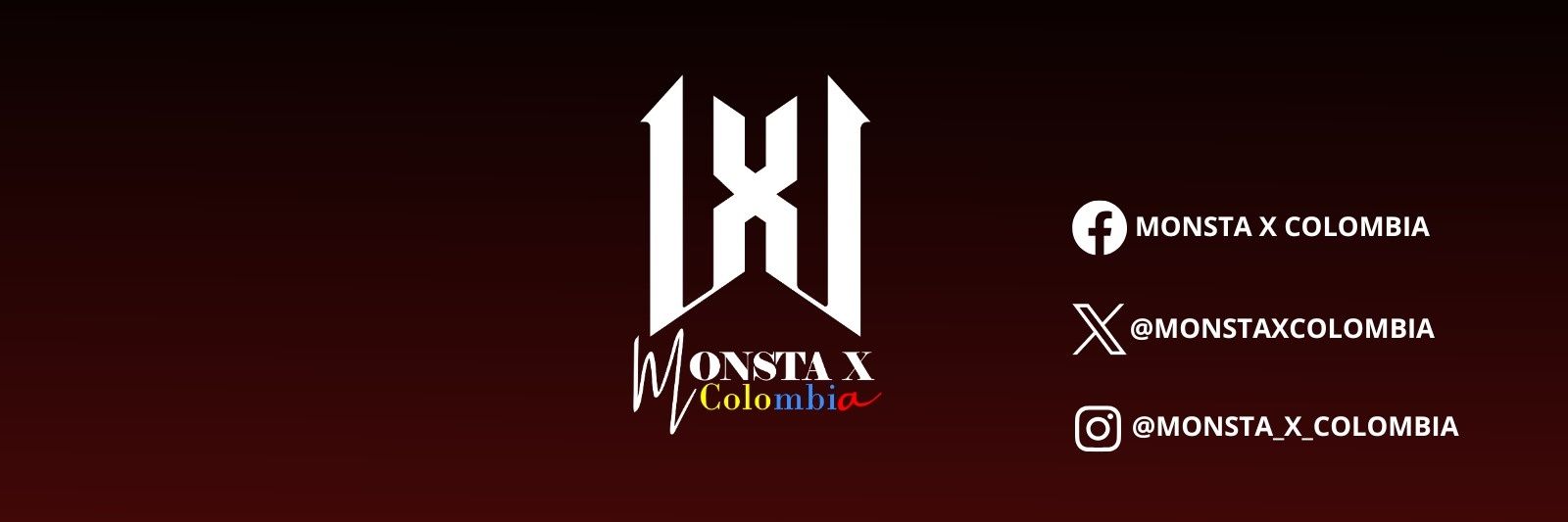 Monsta X Colombia 🇨🇴 banner