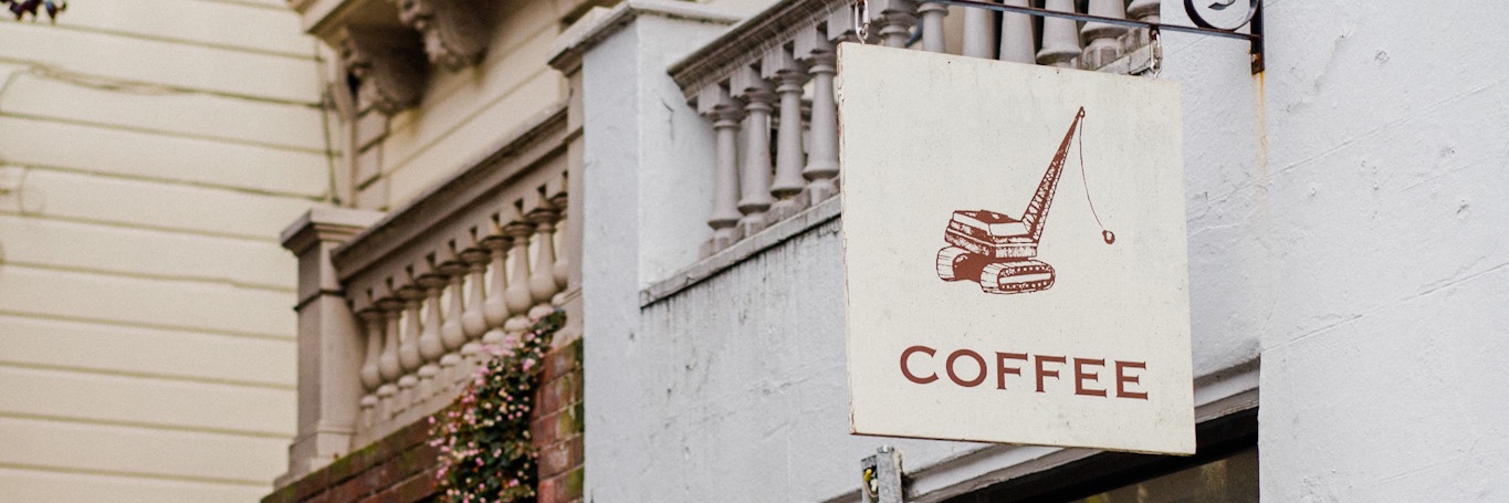 Wrecking Ball Coffee banner