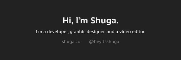 HeyItsShuga Profile Banner