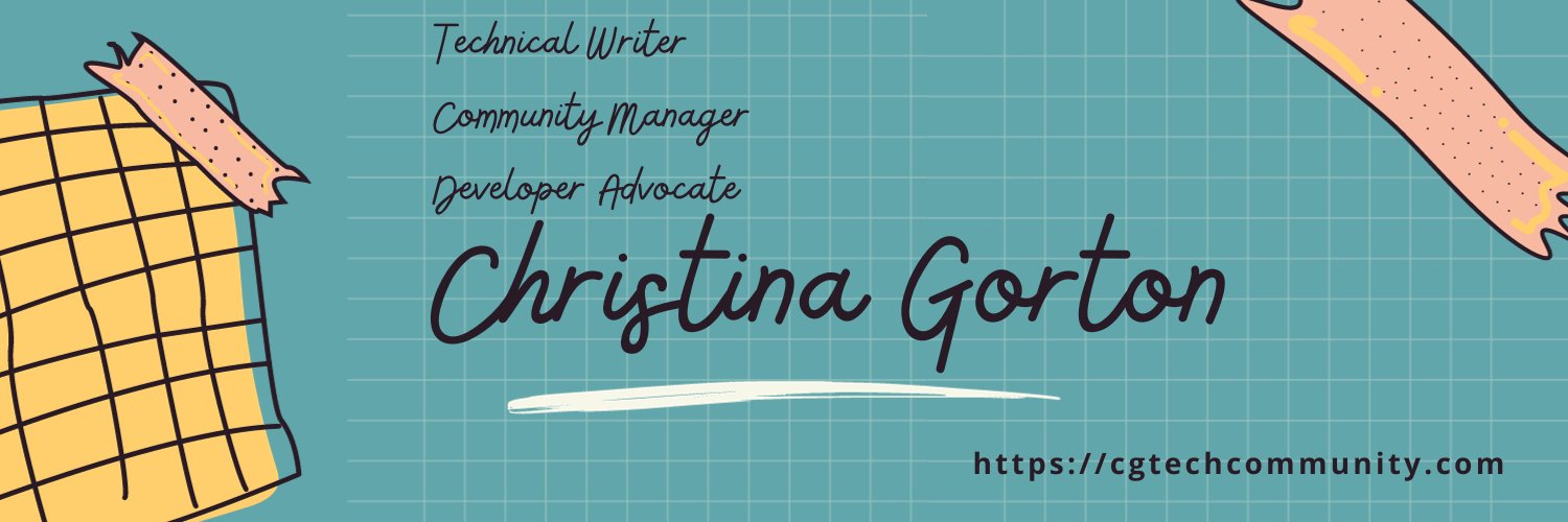 Christina Gorton banner