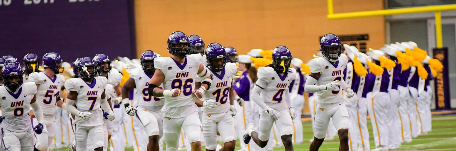 UNI Football's banner