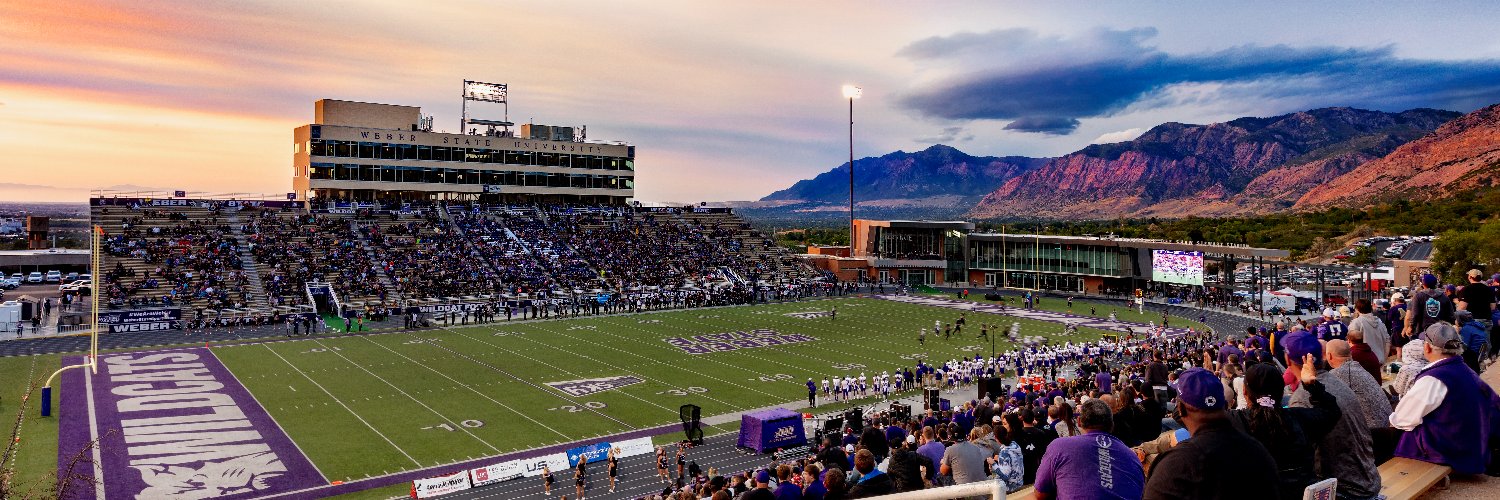 Weber State Football's banner
