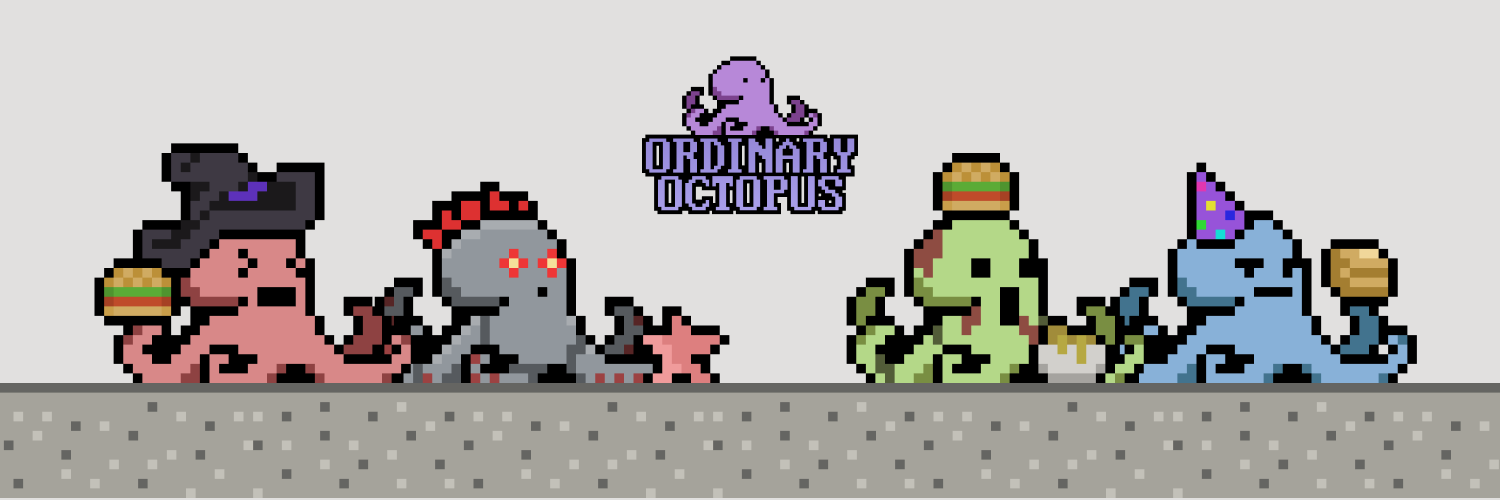 Ordinary Octopus 🍔 | Octo Frens banner