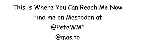 PeteWM1's profile banner image