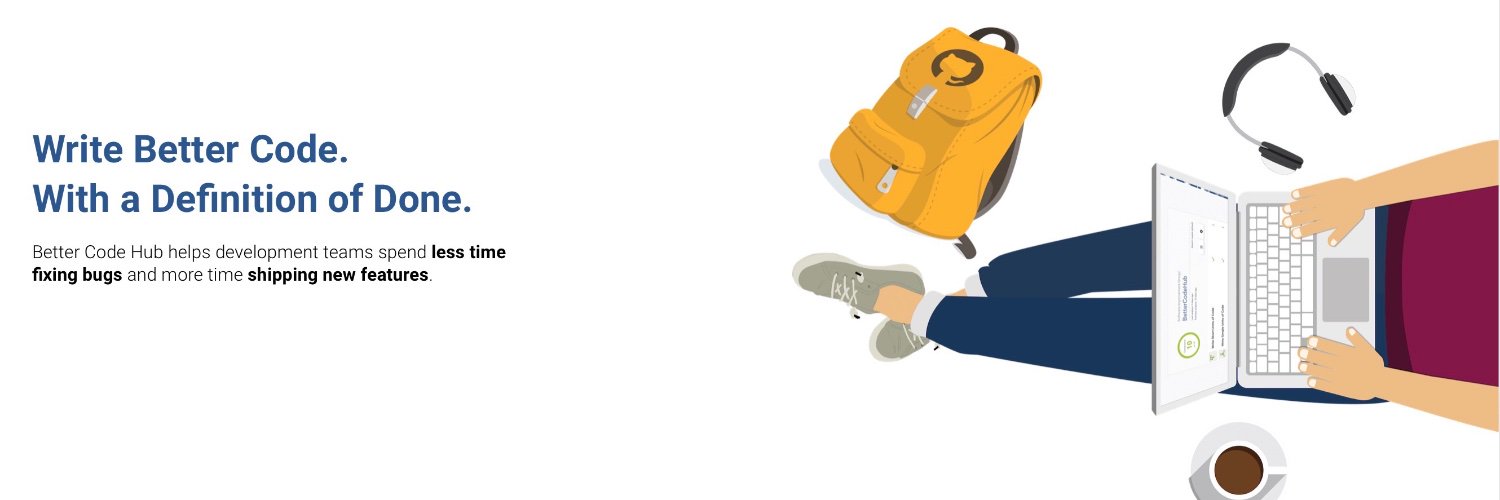 BetterCodeHub by Software Improvement Group banner