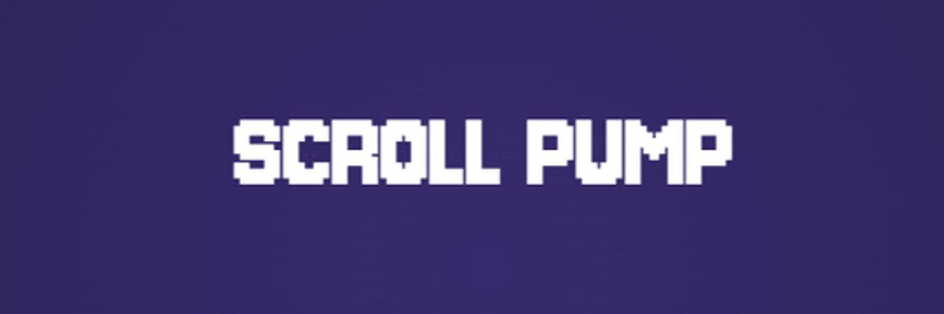 ScroII Pump banner