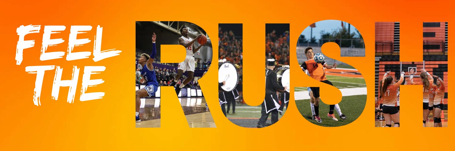 Edwardsville’s Orange Rush banner