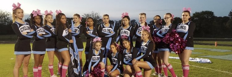 EVHS Cheerleading banner