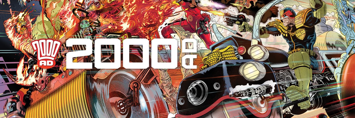 2000 AD Comics Profile Banner