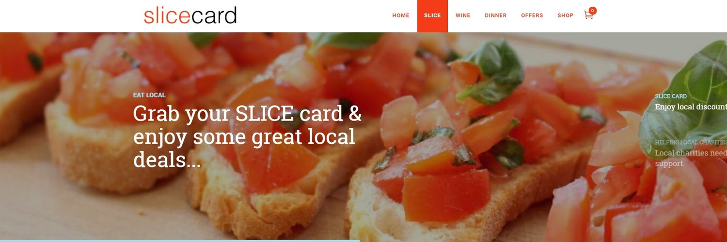 SLICE card banner