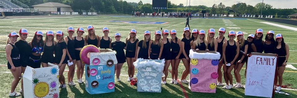 PHS Varsity Cheer's banner