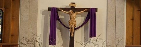 Father Bernie Healey banner