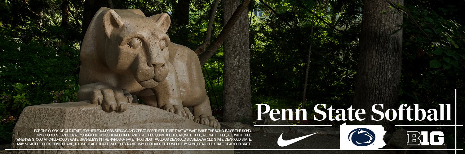 Penn State Softball banner