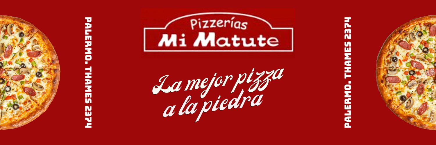 Mi Matute pizzeria banner