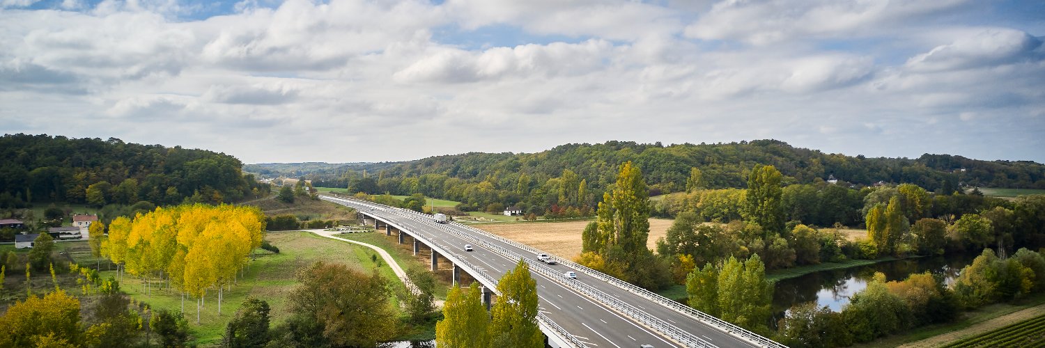 Autoroute A85 banner