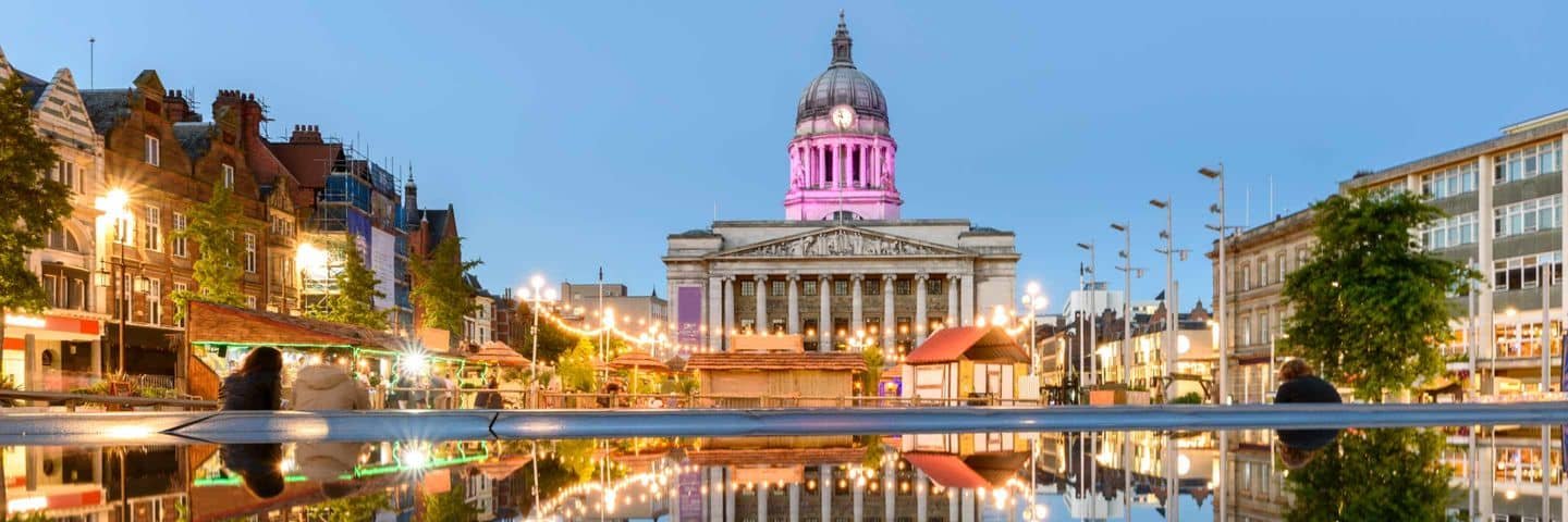 Nottingham Civic Exchange banner