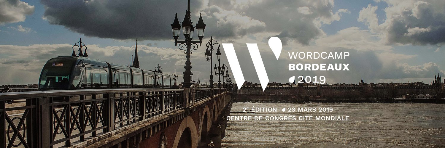 WordCamp Bordeaux banner