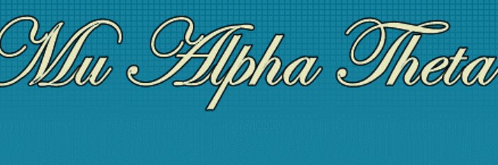 Mu Alpha Theta banner