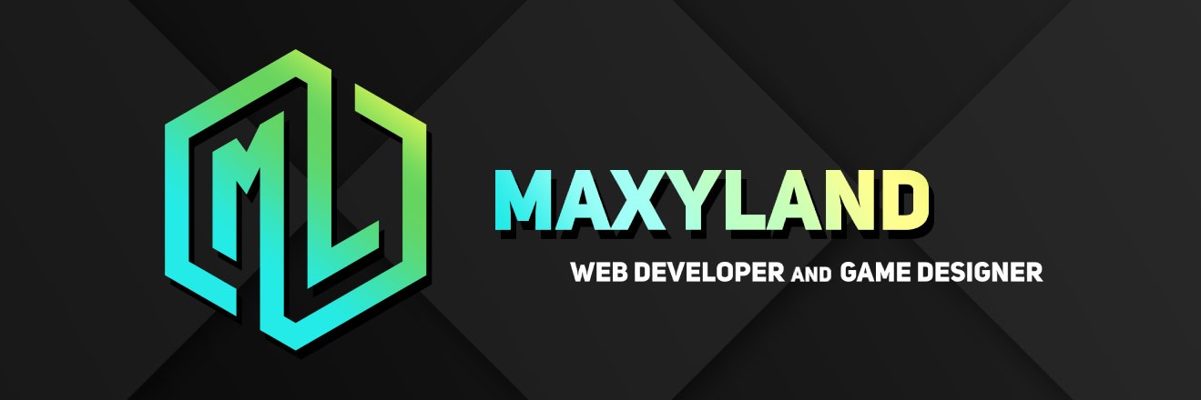 MaxyLAND banner