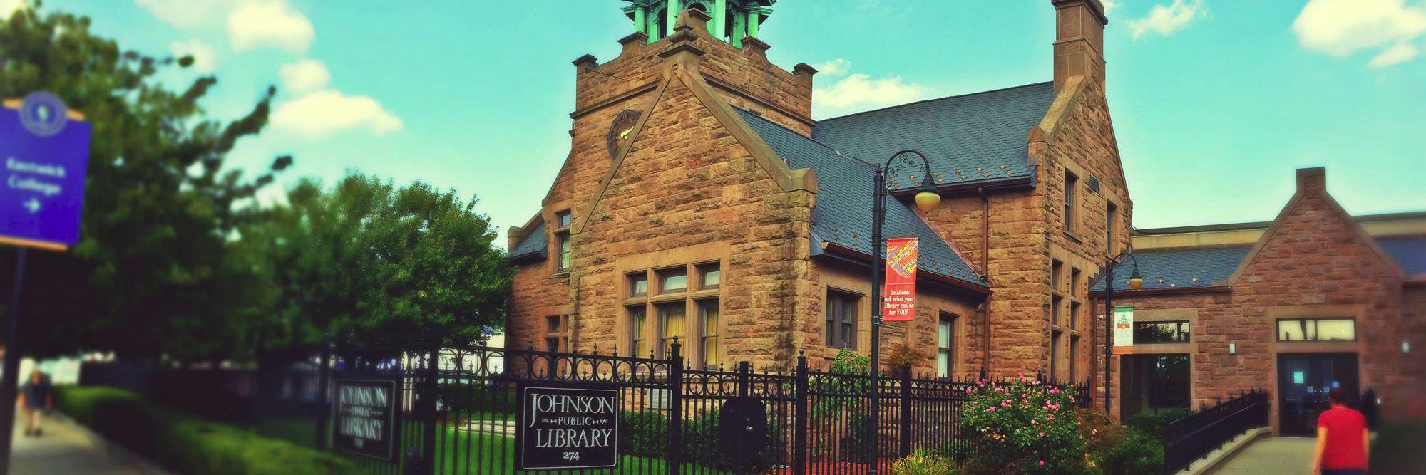 Johnson Pub. Library banner