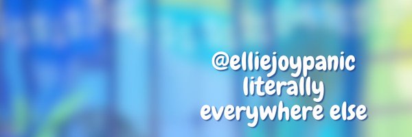 elliejoypanic Profile Banner
