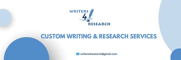 Writers4research Profile Banner