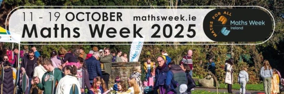 Maths Week Ireland banner