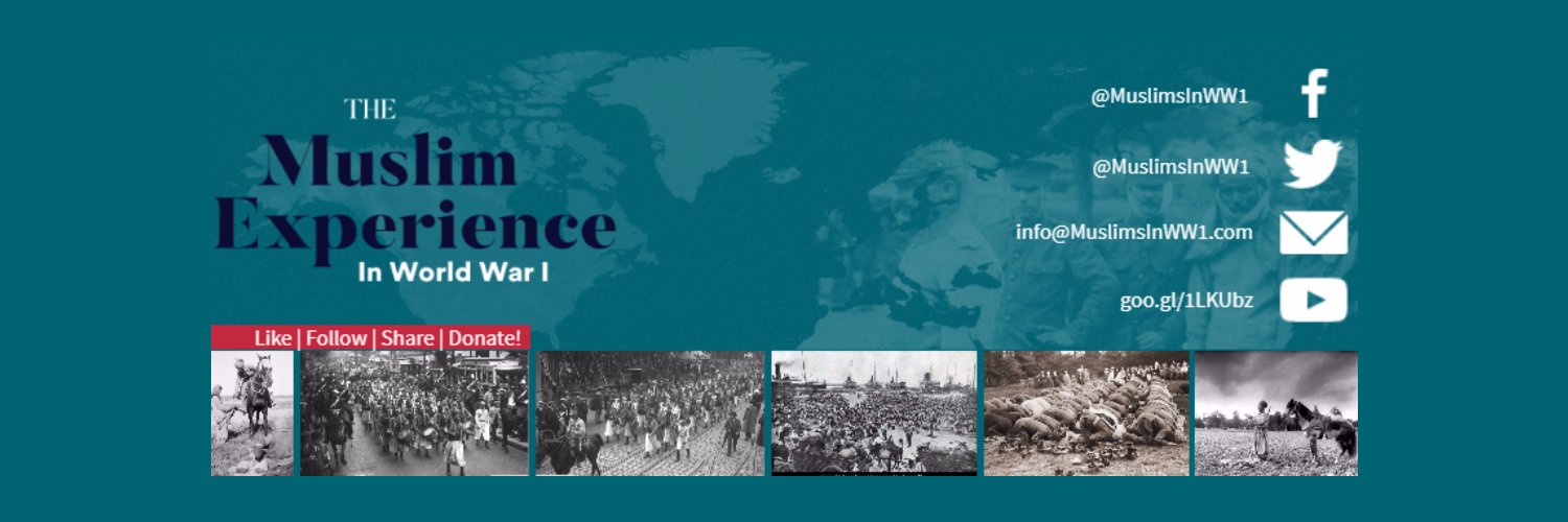 Muslims in WW1 banner