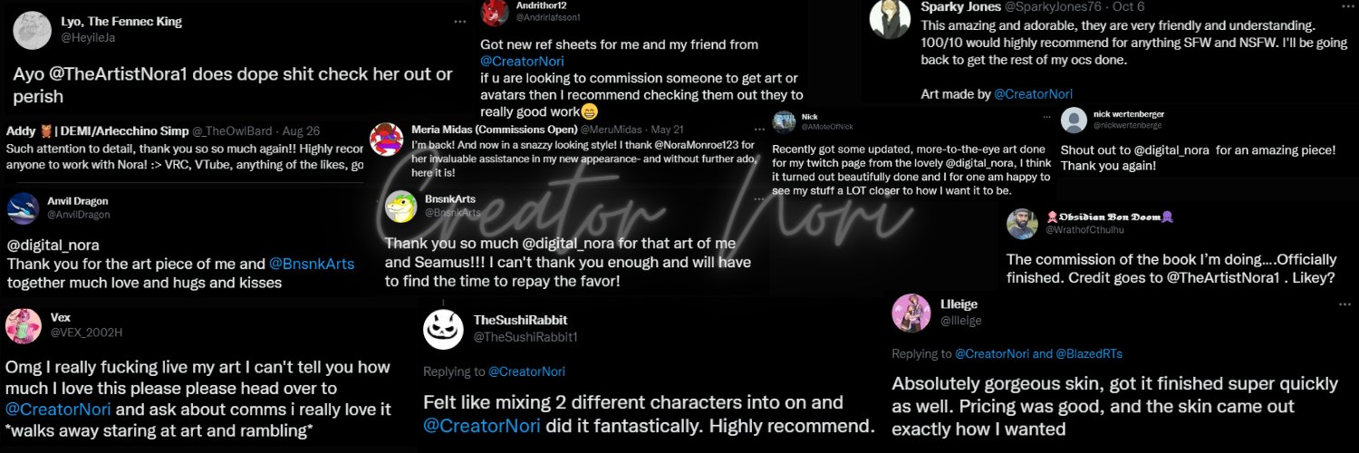 CreatorNori's profile banner image
