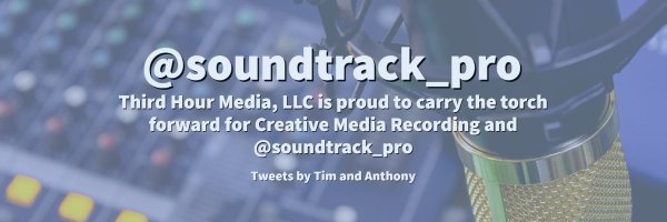 Soundtrack_Pro Profile Banner