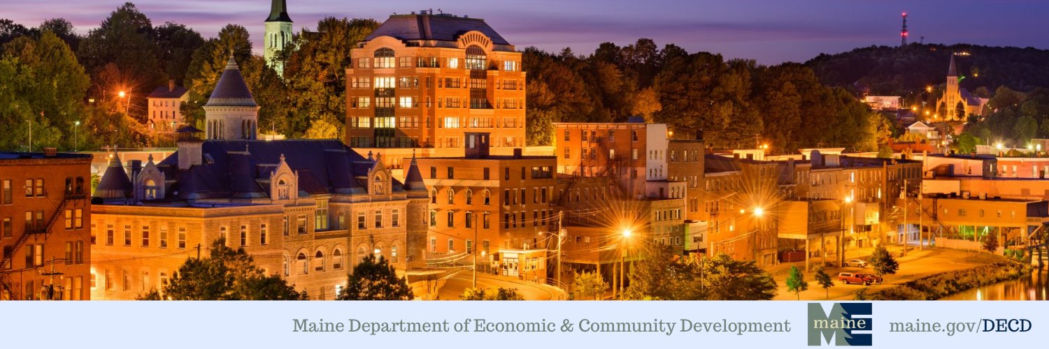 Maine Dept. of Economic & Community Development banner