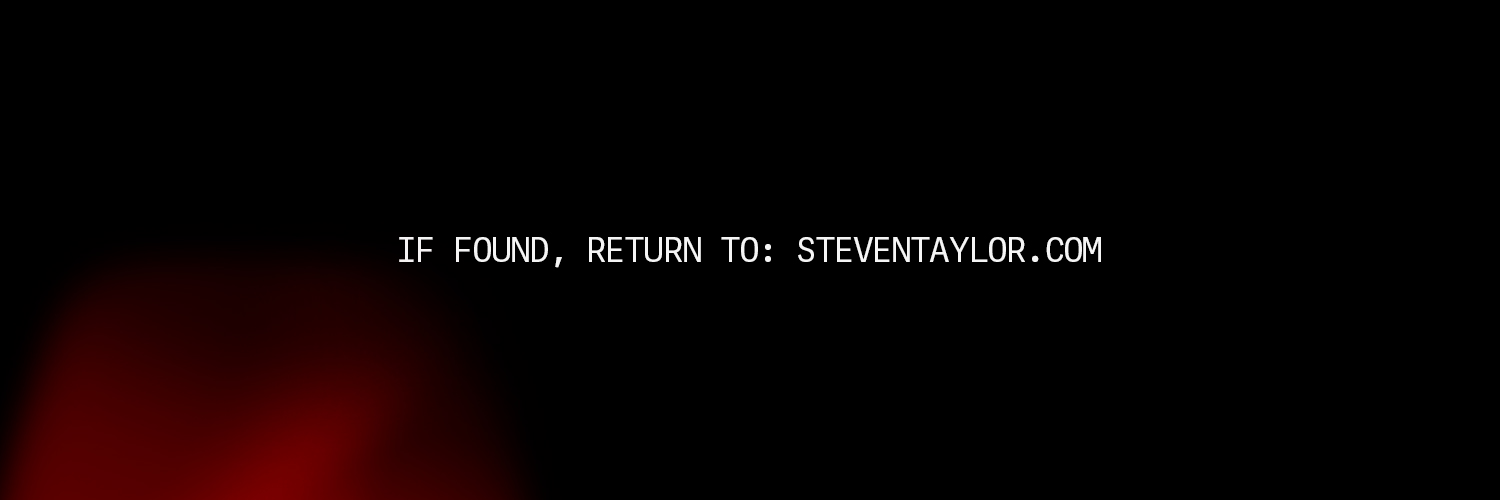 StevenTaylor's profile banner image