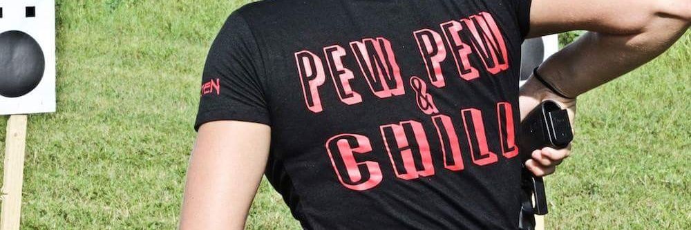 Red White and Pew banner