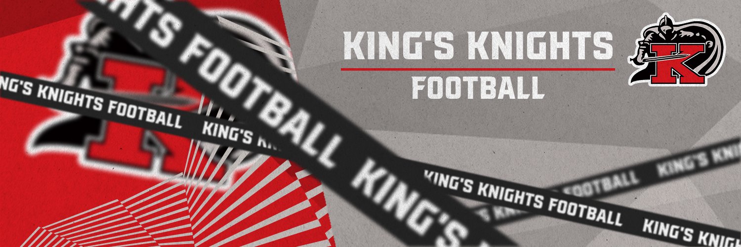 King’s Knights Football banner