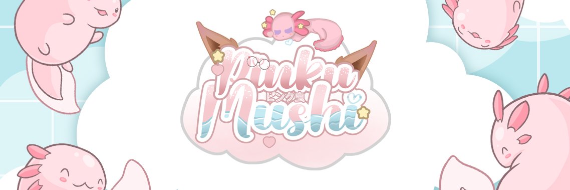 Pinku Mushi 🌸Vtuber🌸 banner